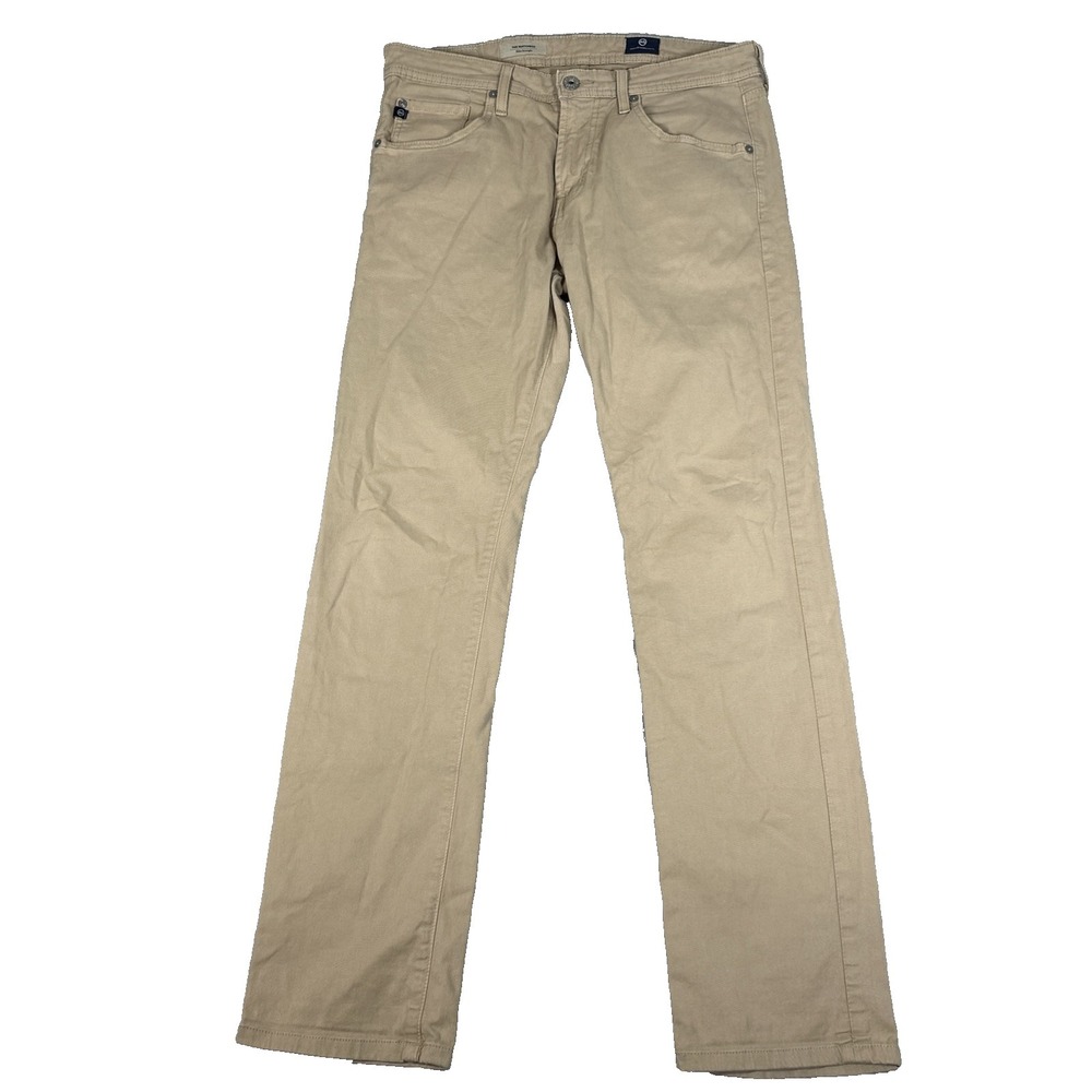 AG Adriano Goldschmied Matchbox Slim Straight Jeans Men's 32x31(34x31) Made USA‎